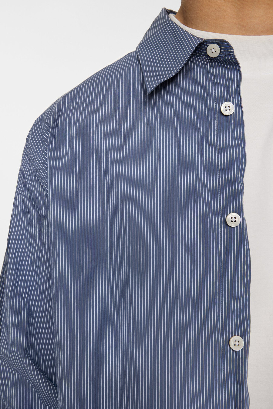 camisa de rayas reg ls