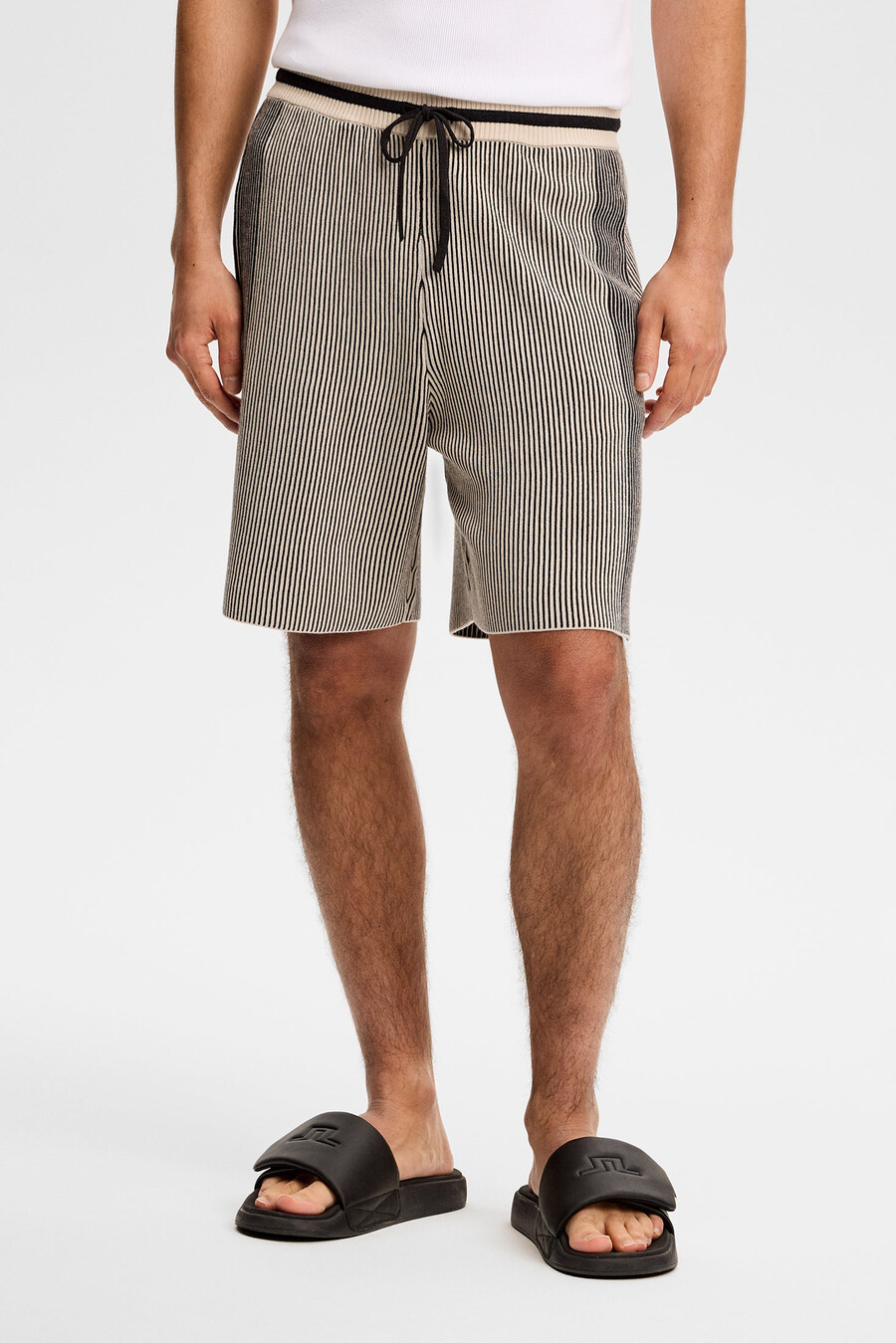 pantalones cortos de punto simon