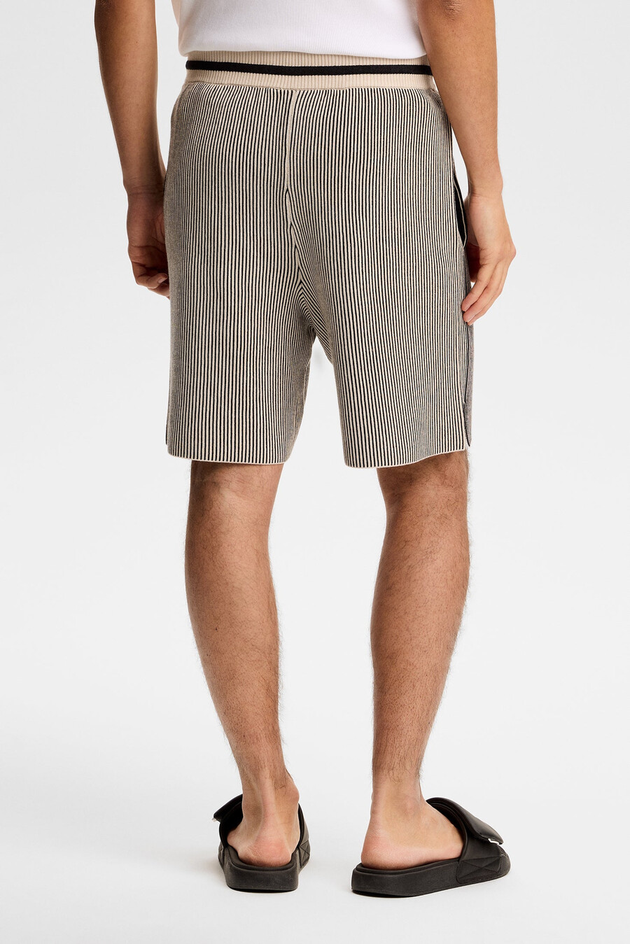 pantalones cortos de punto simon