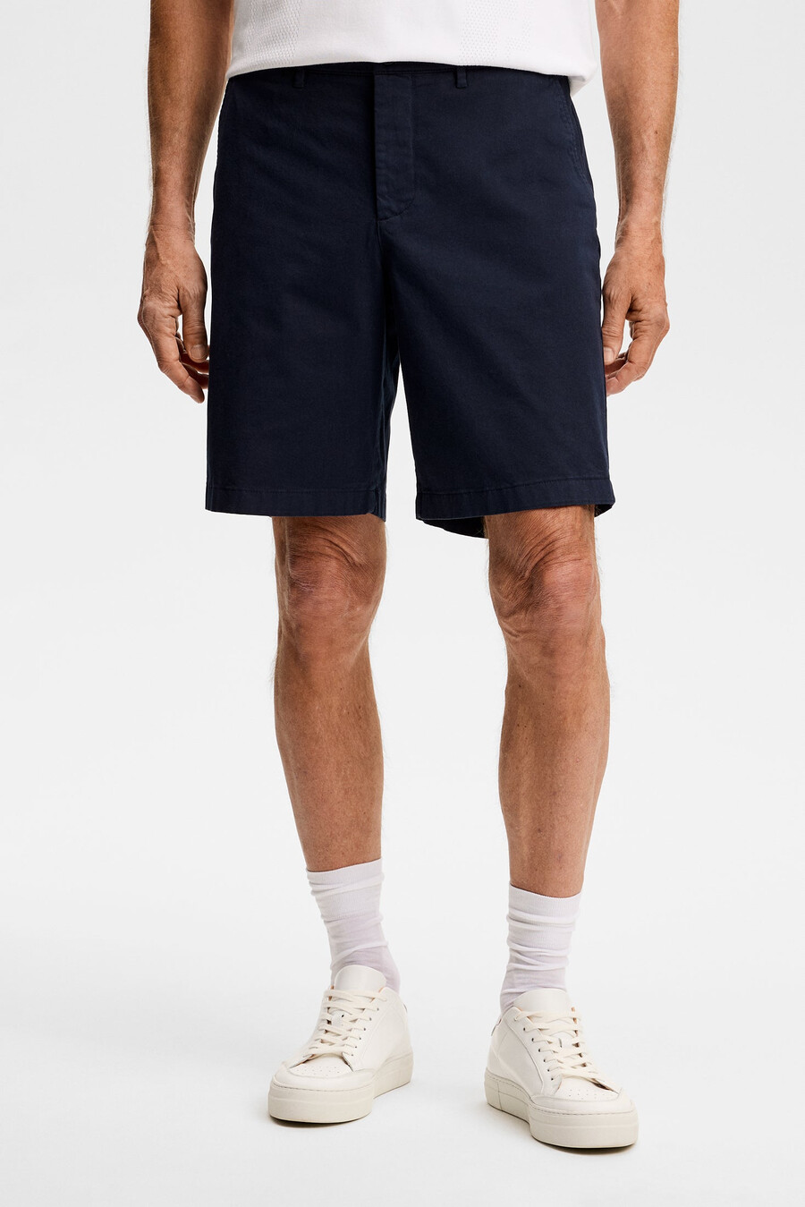pantalones cortos elásticos de algodón shane