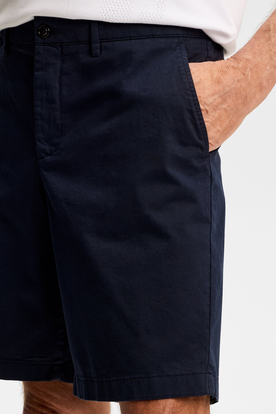 pantalones cortos elásticos de algodón shane