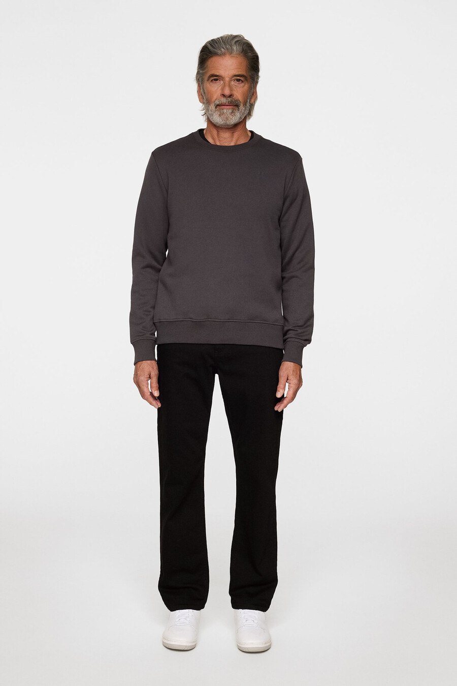 alpha crew neck