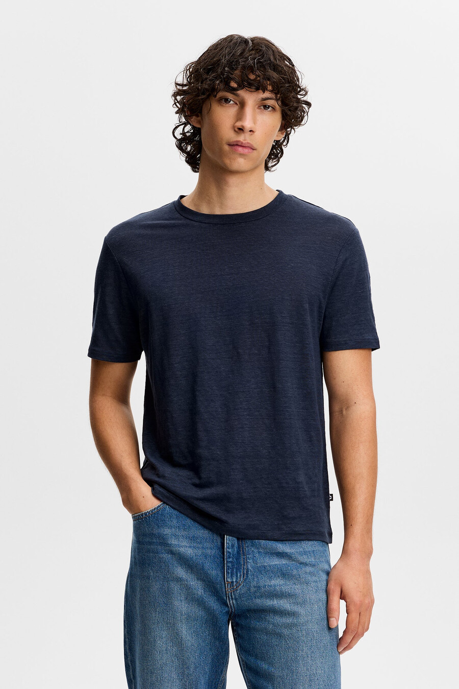camiseta de lino coma
