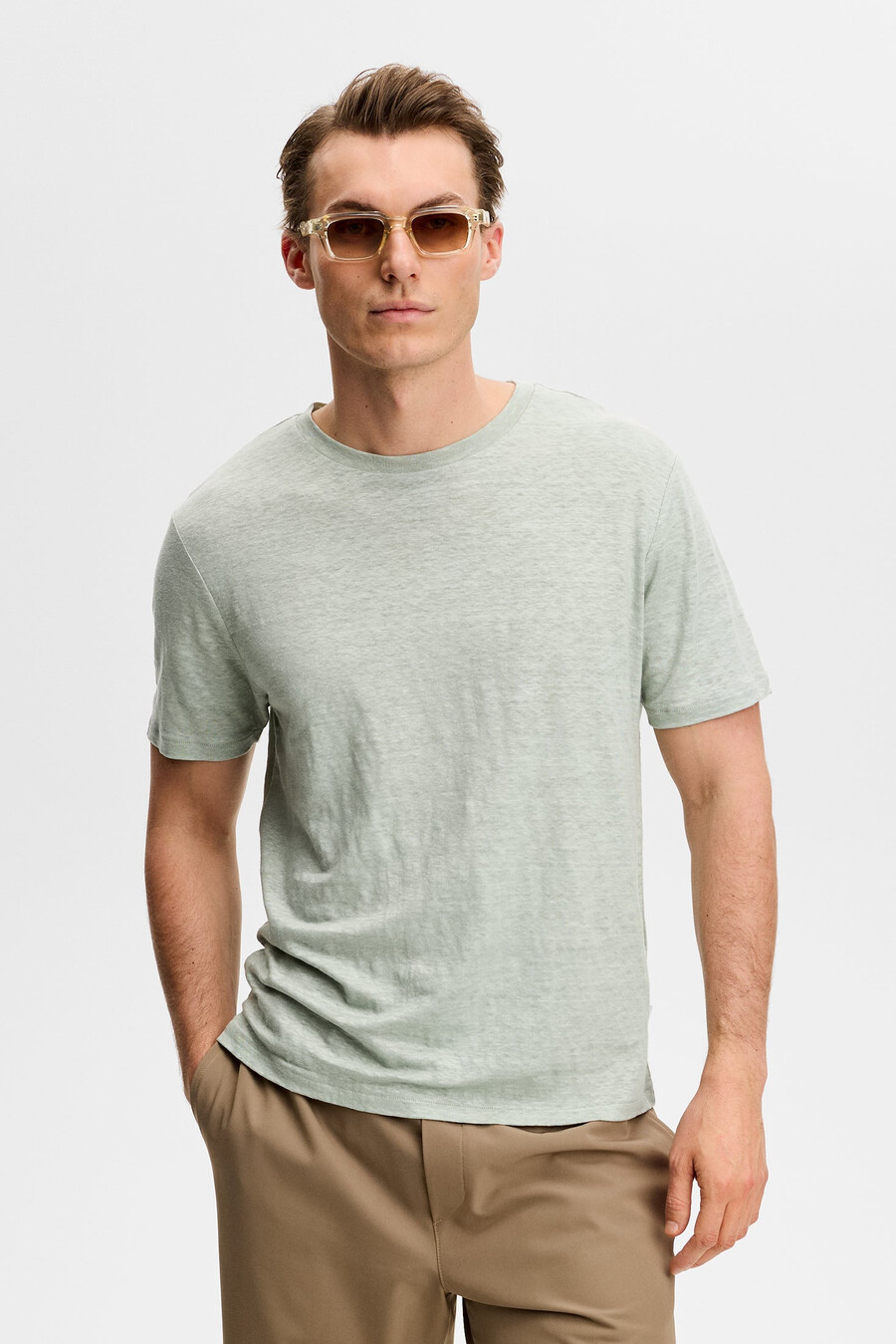 camiseta de lino coma