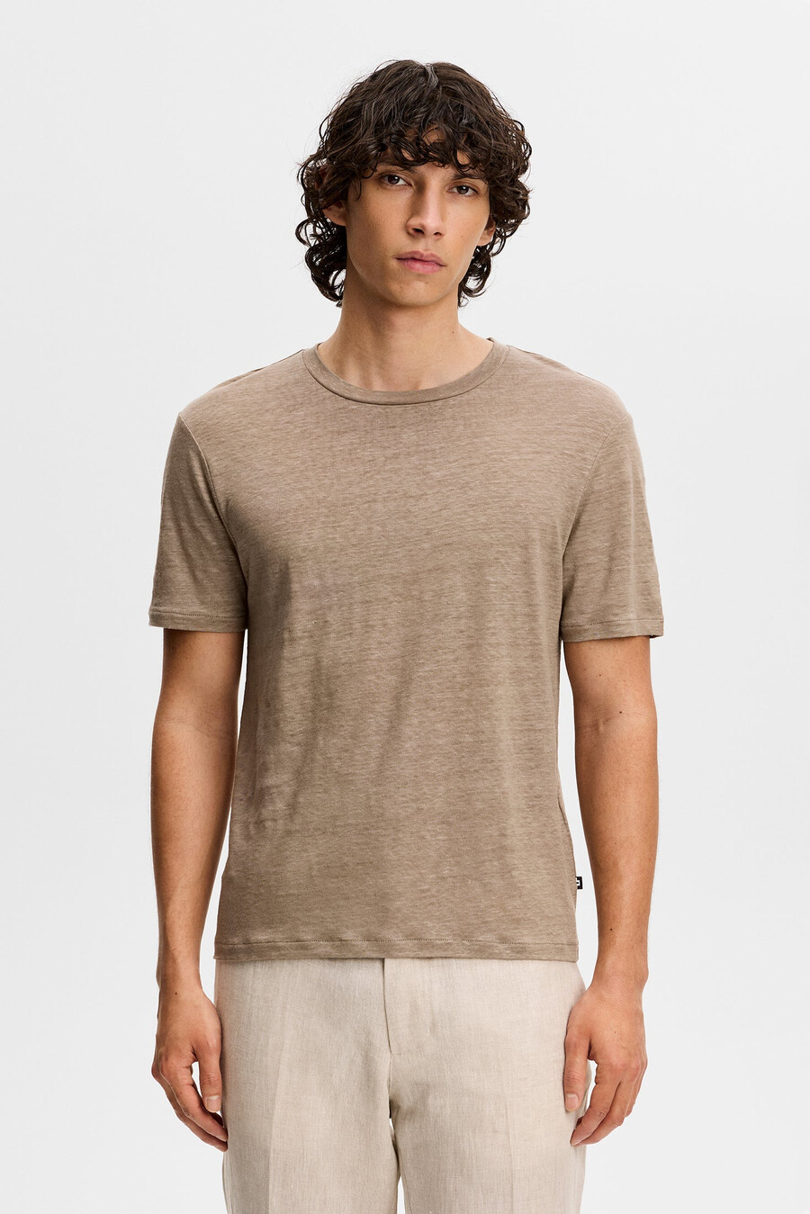 camiseta de lino coma