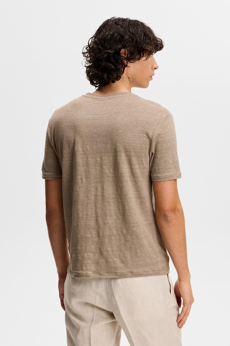 camiseta de lino coma