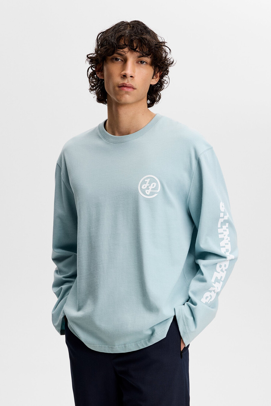 camiseta con estampado walsh ls