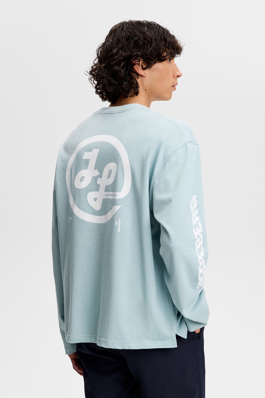 camiseta con estampado walsh ls