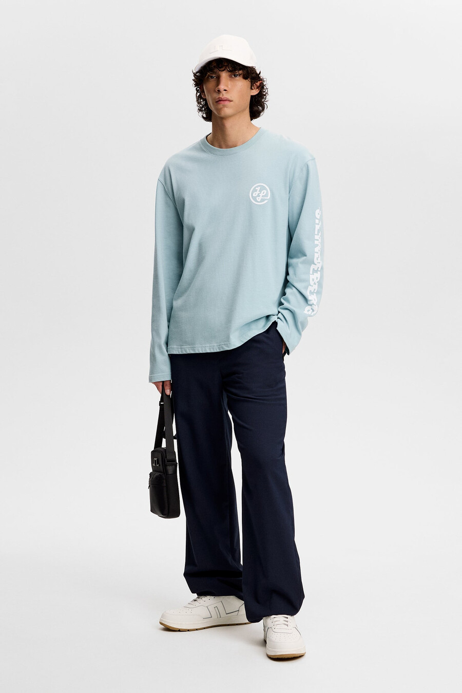 camiseta con estampado walsh ls