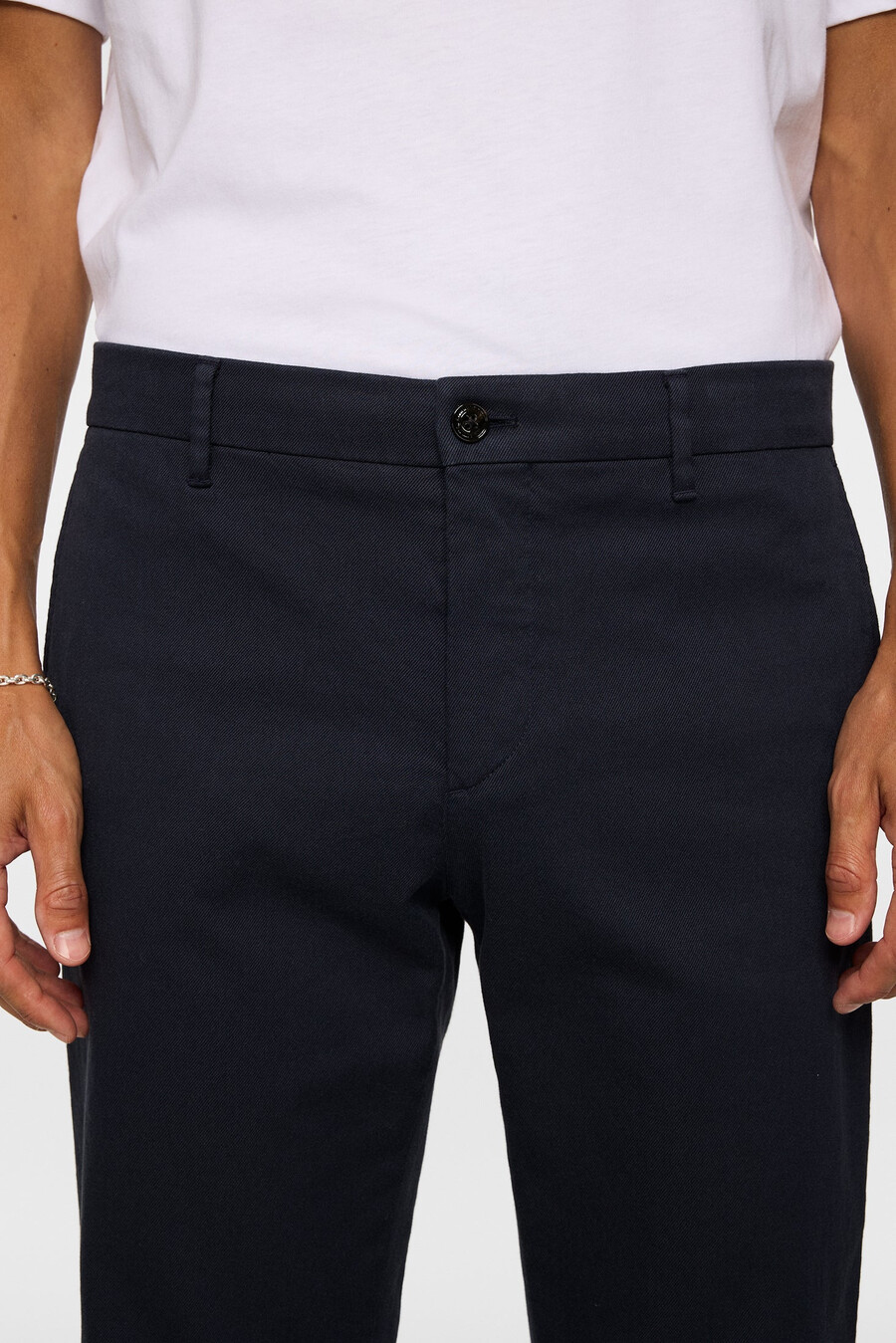 pantalones de sarga de franela ched