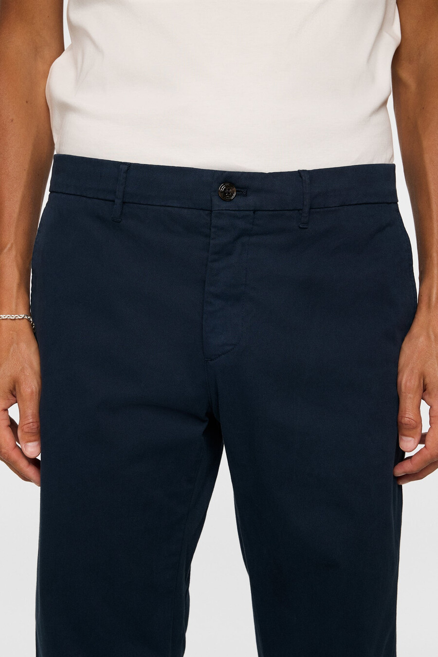 pantalones elásticos de algodón ched